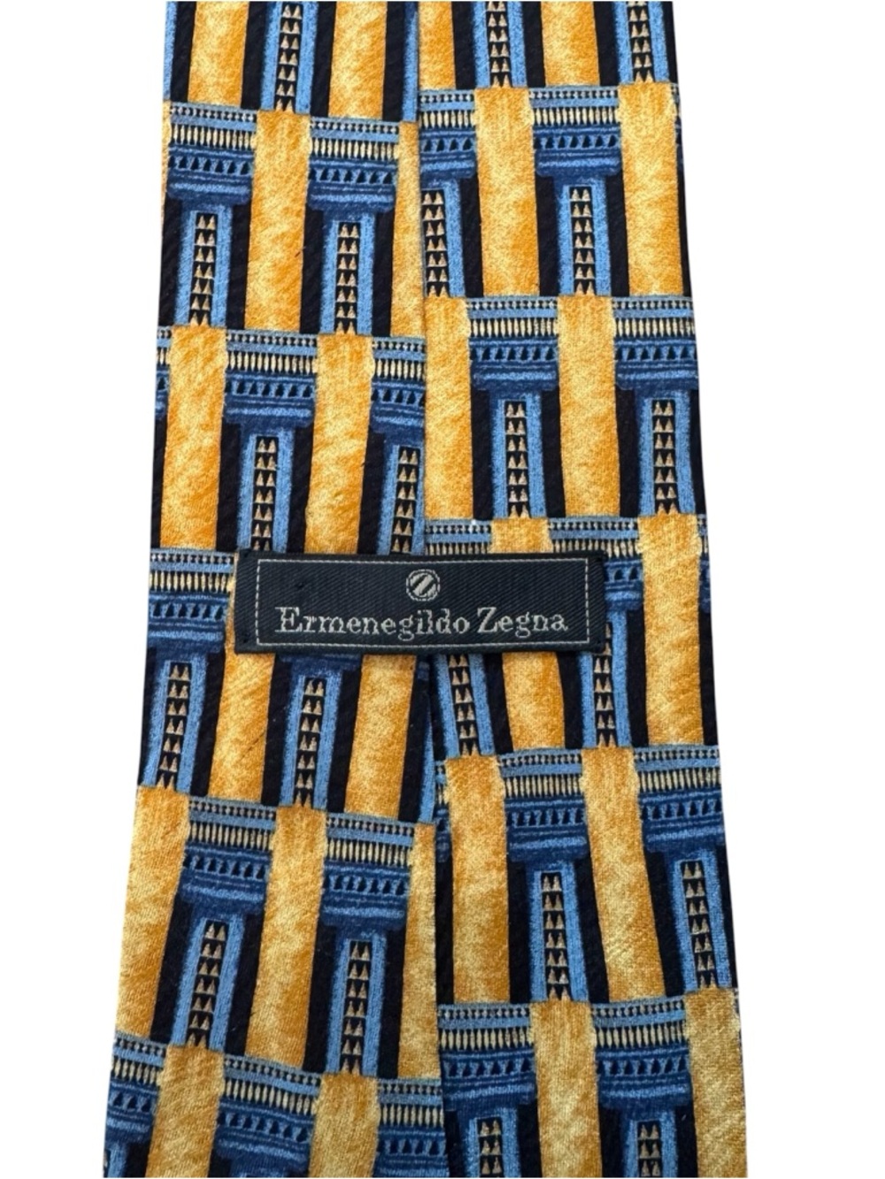 Y2K HIGH-END Movie & TV Clothes SCREEN-USED VINTAGE 100% SILK ERMENEGILDO ZEGNA